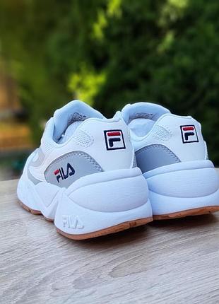 Fila venom белые с серым