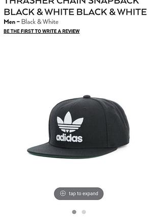 Кепка  adidas originals thrasher chain snapback з додаванням вовни р.one size