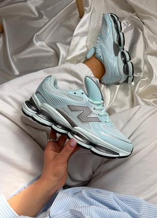 Кроссовки женские new balance 2000 light blue pastel