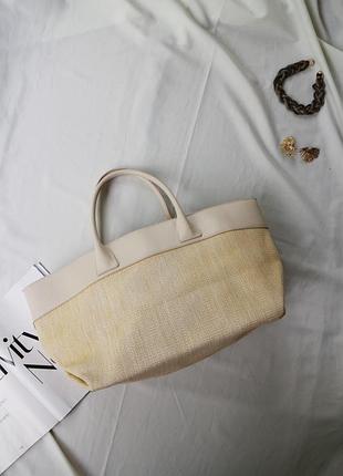 Сумка літня солома гарна велика базова h&m