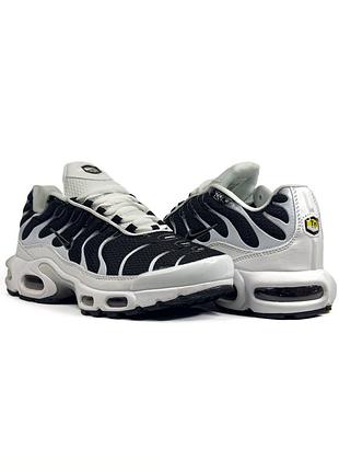 Nike air max plus tn white black 3