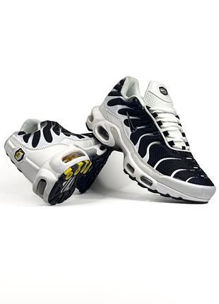 Nike air max plus tn white black 5