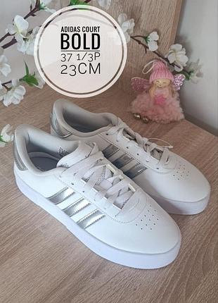 Женская модель adidas court bold (артикул gz2696) 37 1/3 р (23см)