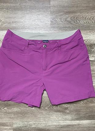 Оригінальні жіночі трекінгові рожеві шорти patagonia size 10 s-m