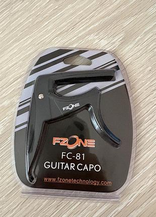 Каподастр універсальний fzone fc-81 guitar capo