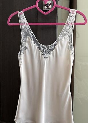 Топ шовковий zara
