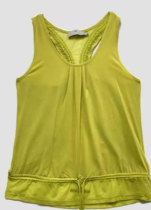 Спортивная женская майка с прозрачными вставками adidas stella mccartney s