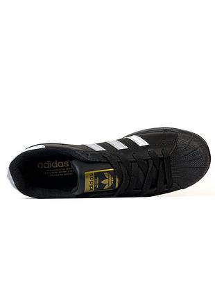 Adidas superstar black