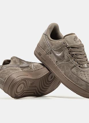 Жіночі кросівки nike air force 1 low brown 36-37-38-39-40-41