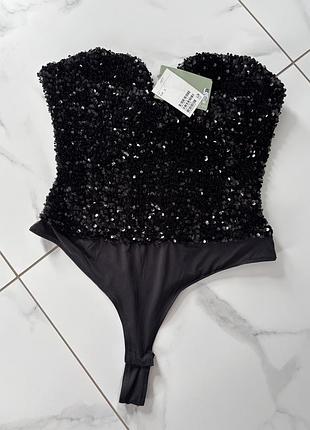 Топ корсет боді h&m