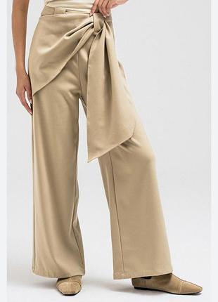 Стильные широкие брюки палаццо бренда, asos, р. 38 / m / 10.