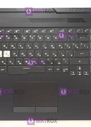 Передняя панель к ноутбуку asus tuf gaming fa706, fx706, tuf706, tuf766 черный