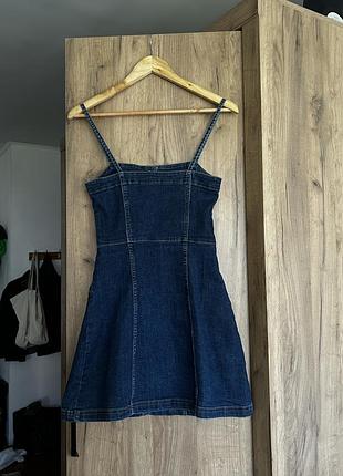 Джинсовий сарафан h&m 3