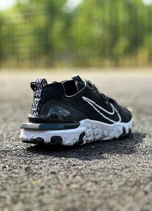Nike react vision black white 3