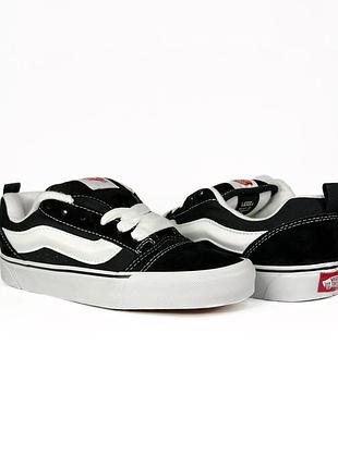Vans knu skool black white 7