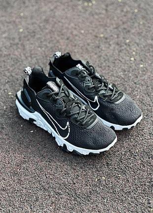 Nike react vision black white 8