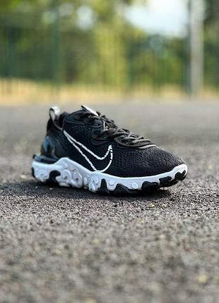 Nike react vision black white 9