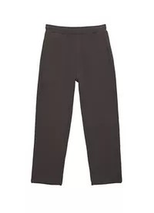 Спортивні штани чоловічі pull&bear zara, l,сірі,брюки,бавовна,широкі,вільні,прямі,трьохнитка,зара,на резинці,спорт,бегі,демісезон