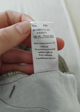 Джинсовый детский сарафан серого цвета. 3