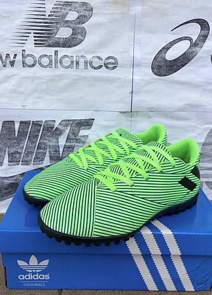 Сороконожки adidas nemeziz 19.4 tf футзалки nike шиповки