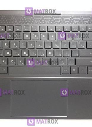 Передняя панель к ноутбуку hp omen 16-c черный