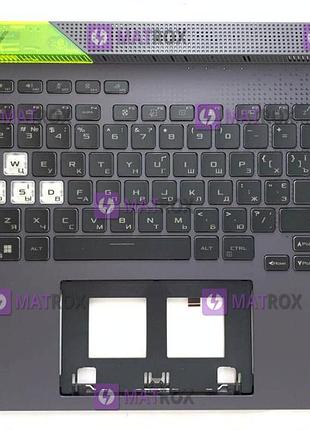 Передняя панель к ноутбуку asus rog strix g15 g513rx серый