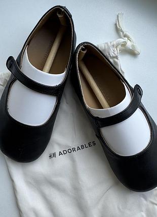 Балетки h&m premium, 25 розмір 8