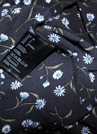 Платье сарафан на запах в цветочный принт divided от h&m💗9 фото