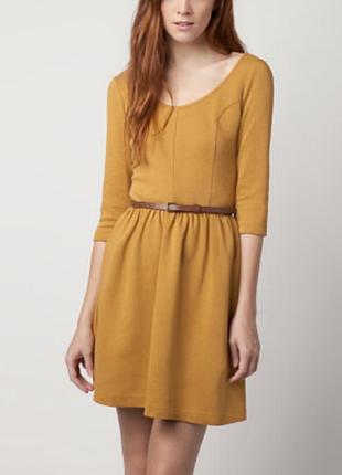 Bershka! стильне натуральне  плаття р.s