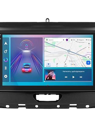 Магнитола lesko совместима с ford ranger iii рестайлинг 2015-2019г 9" 2/32gb carplay 4g wi-fi gps prime