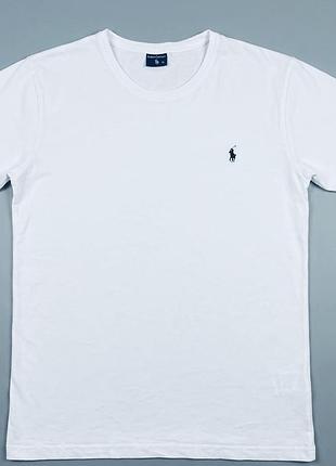 Футболка белая ralph lauren