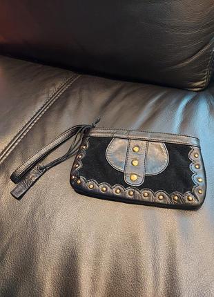 Женская косметичка (органайзер) сумочка для телефона oasis realleather
