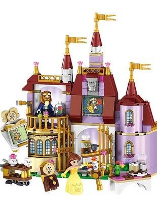 Конструктор  зачарований замок бель disney princess 383 деталей