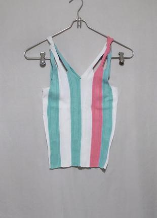 Майка з перекрученими бретелями benetton 46-48р