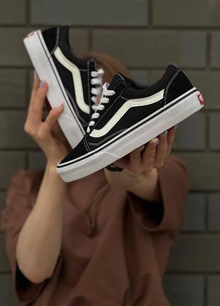 Ванси чоловічі та жіночі vans old skool кеди кросівки наложка