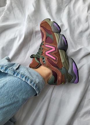 New balance 9060 burgundy pink