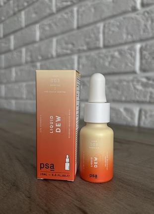 Psa liquid dew 17% vitamin c glow recovery booster - відновлююча сироватка з вітаміном с 15 ml