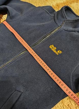 Флиска флисовая кофта 152 рост jack wolfskin оригинал 2