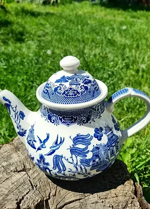Заварочный чайник churchill blue willow объемом 1,2 литра.