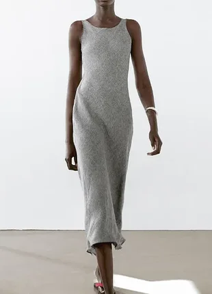 Сукня massimo dutti льон