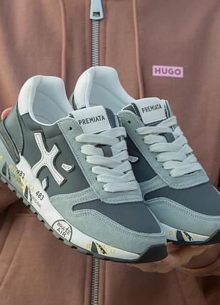 👟 кроссовки premiata grey / наложка bs👟