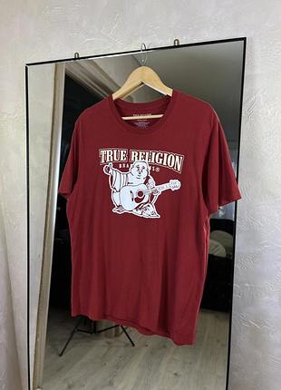Брендова футболка true religion з культовим принтом buddha
