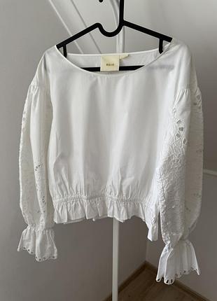Рубашка сорочка  блуза anthropology s