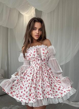 Сукня платье сарафан бюстье люкс качество