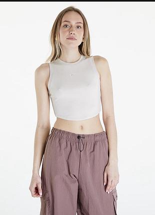 Nike sportswear essentials women's ribbed cropped tank