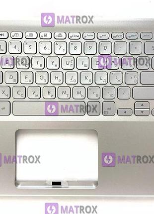 Передняя панель для asus a512, f512, k512, s512, x512 серебристый (ver2)