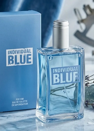 Чоловіча туалетна вода avon individual blue, 100 мл, ейвон блу