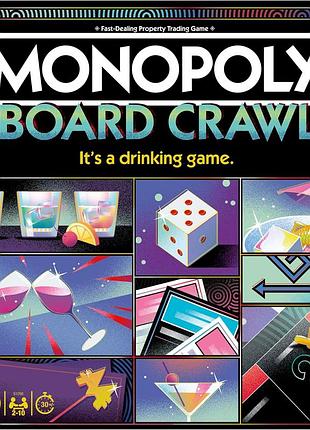 Monopoly настільна гра алкогольна монополія board crawl drinking game