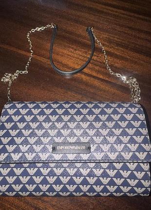 Emporio armani сумка клатч 100% оригінал 8