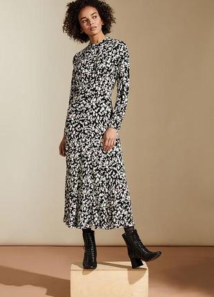 Вискозное платье миди m&amp;s &amp; ghost